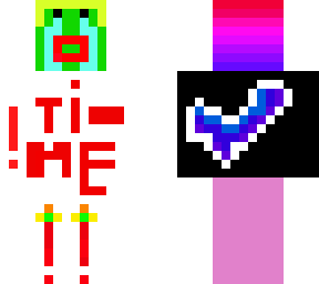 time is running out!!!for pls look in description rainbow guy pls look at him
