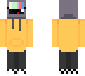 tv head (with derp under face)