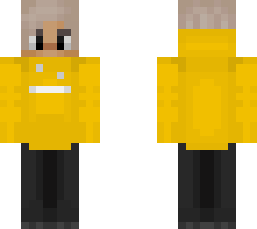yellow hoodie