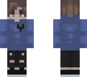 + blue +