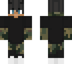 army black hair