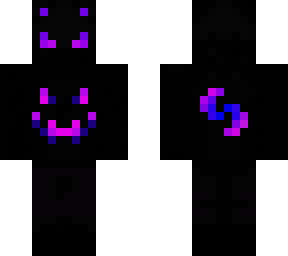 black and purple bear