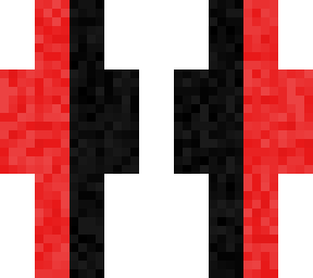 black and red