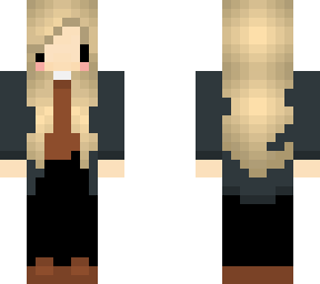 blonde chibi girl