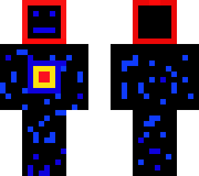 blue and black robot
