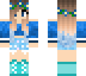 blue girl