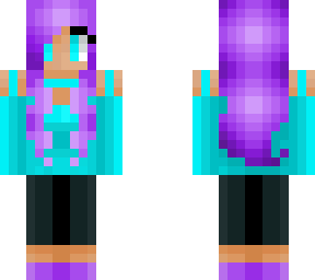 blue girl