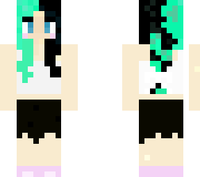 blue girl