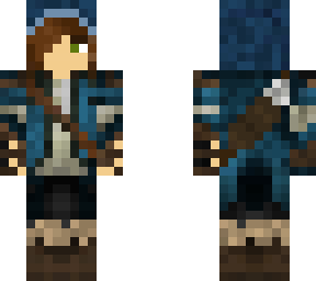blue hunter (hazel eyes) (male) v2