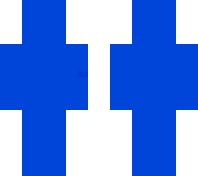 blue man