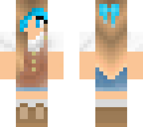brown overalls