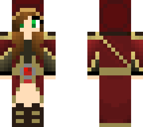 brunette mage
