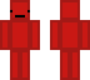 cool red man