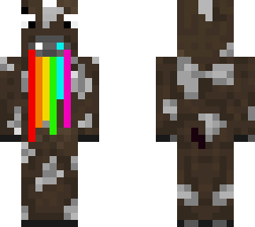 cow with rainbow 2