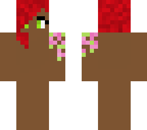 dark base red haired