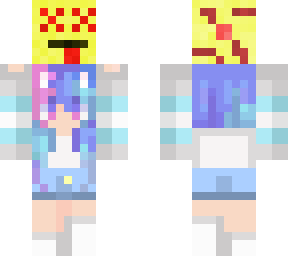 girl carrying deceased head (competition entry)