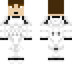 han solo in stormtrooper suit (episode 4)
