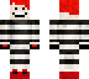 happy red prisoner