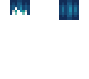 hb - basic male - short blue hair
