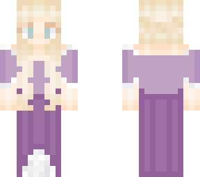 madga dark purple dress