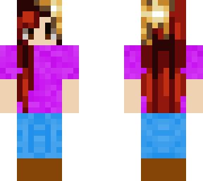 my first girl skin {remake}