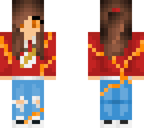 my skin as the flash