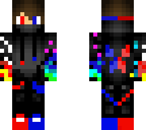 ninja of fire god (my minecraft skin)
