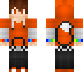 orange fox boy