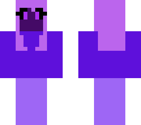 purple girl from purple word