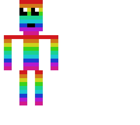 rainbow man of 2d
