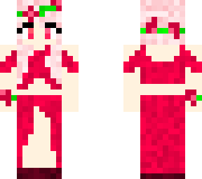 red dress girl