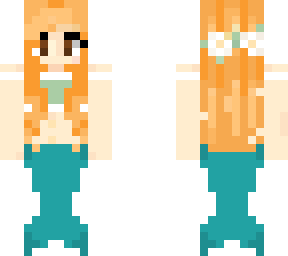 red head mermaid