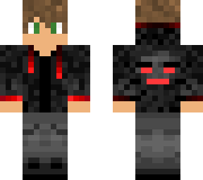 red wither hoodie