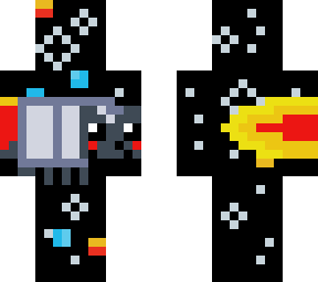 space ship nyan cat