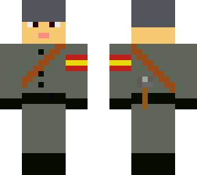 spanish soldier (blue division)