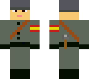spanish soldier (blue division)