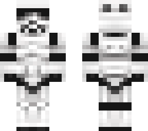 stormtrooper minecraft robot(remove outer layer to see!)