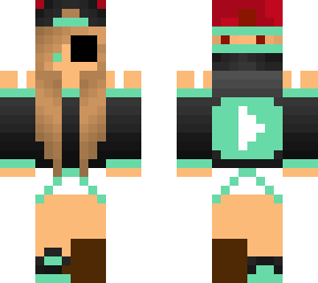 teel girl with chin check and mask