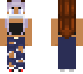 trendy mask girl - lilac