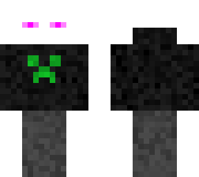 white enderman in sweatshirt