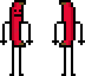 banana but red