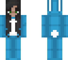 blue bunny suit