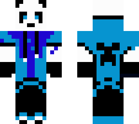 blue panda