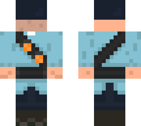 blue soldier