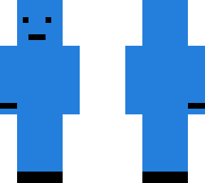 boy blue skin