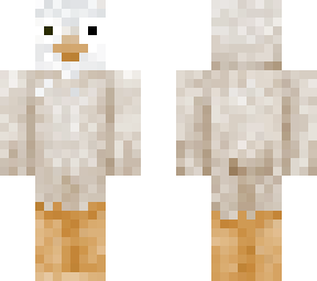 chicken with big eyes and no red skin