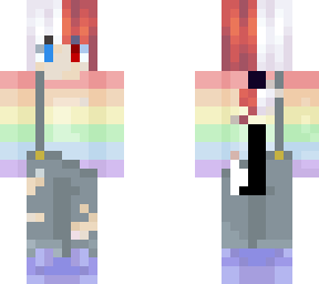 colorfull todoroki wolf