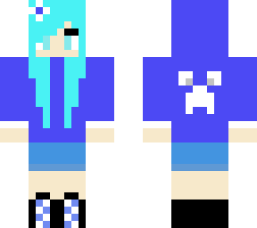 creeper girl (blue version)