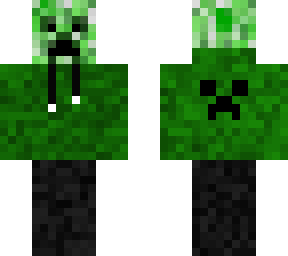 creeper in sweatshirt
