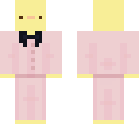 cute duck in suit